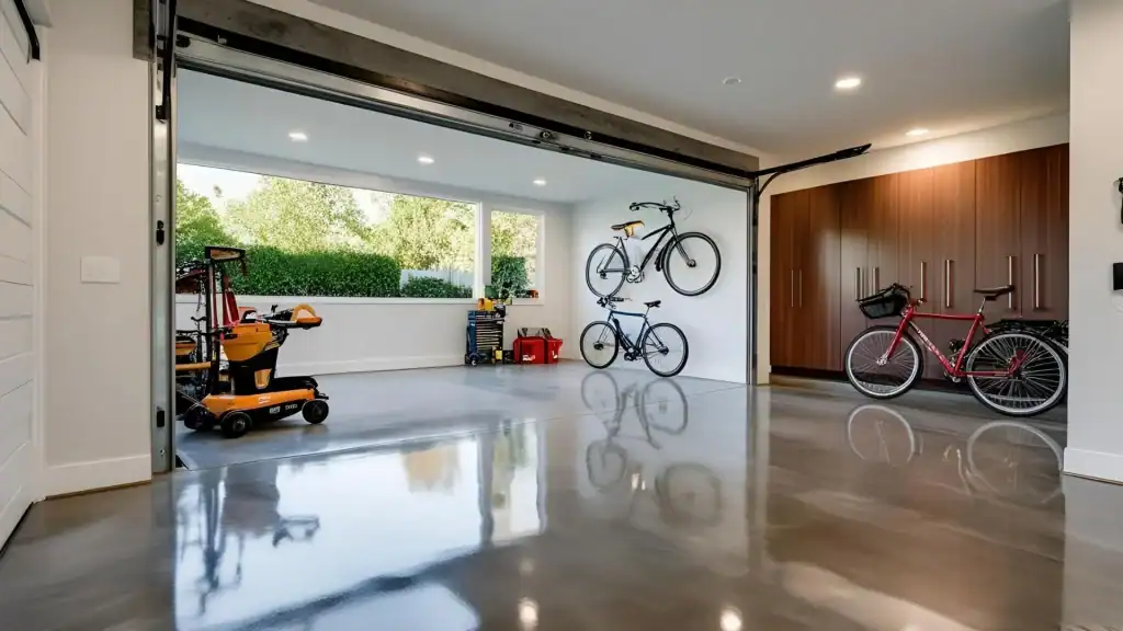 Garage-flooring-polished